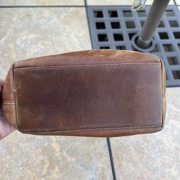 AUTHENTIC vintage original Coach leather handbag - Picture 6 of 9